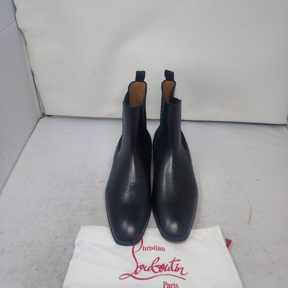Christian Louboutin MENS Samson Black Chelsea Boot main image 5